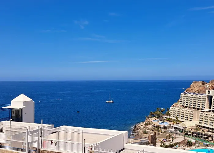Apartment In Taurito With Dream Landscape And 30M2 Terrace.